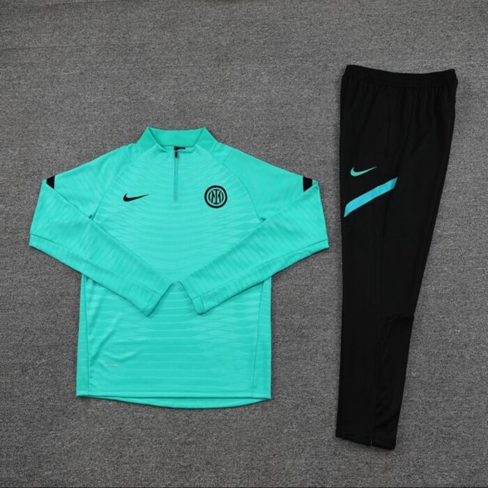 Conjunto da Inter de Milão Verde Agua