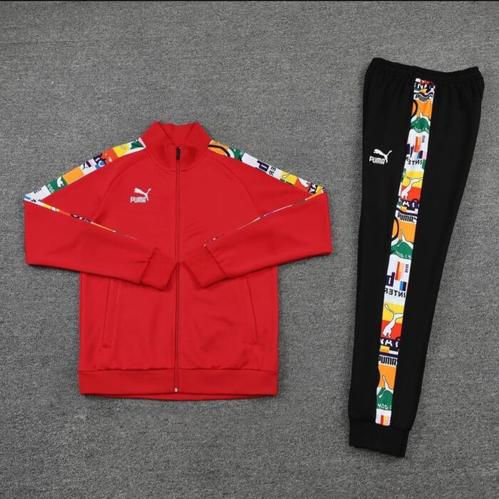 Conjunto da Puma Vermelho