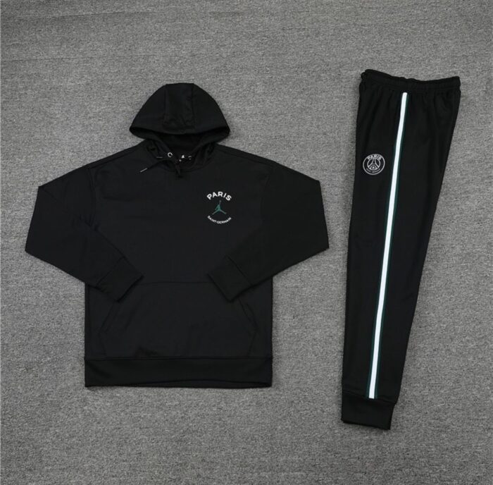 Conjunto Paris Preto Com Capuz